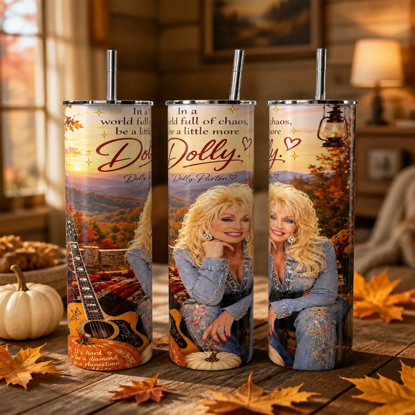 Be a Dolly 20oz Skinny Tumbler