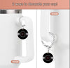 Personalized Vinyl Cup Charm