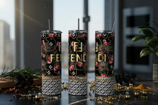 Floral Floral Luxe 20 oz Skinny Tumbler
