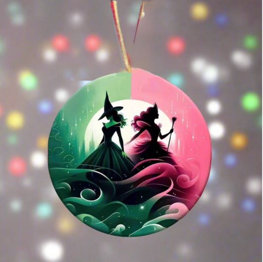 Wicked Tree Ceramic Ornament handmade holiday ornament by Kreative by Design
