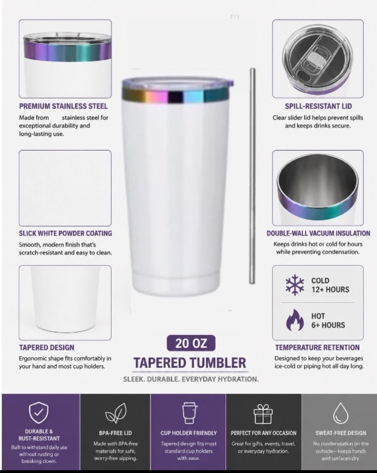 Kane Brown Inspired Engraved 20 oz Oil Slick Tumbler   Country Music Fan Gift   Laser Engraved Stainless Steel Cup