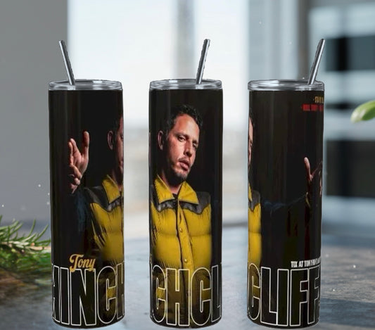 Tony Hinchcliffe Kill Tony 20 oz Skinny Tumbler