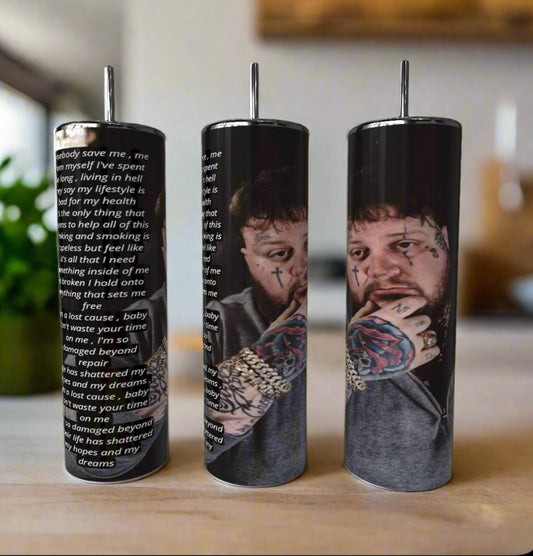 Save Me 20 oz Stainless Steel Tumbler