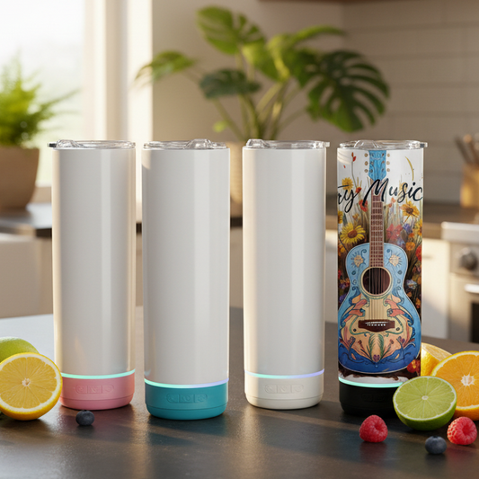 Prince QR Code Bluetooth Speaker 20 oz Tumbler