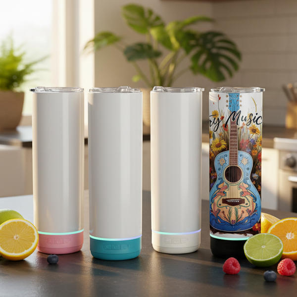 Prince QR Code Bluetooth Speaker 20 oz Tumbler