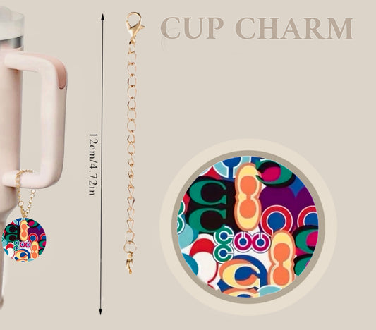 Coachd Bright Multicolor Cup Charm