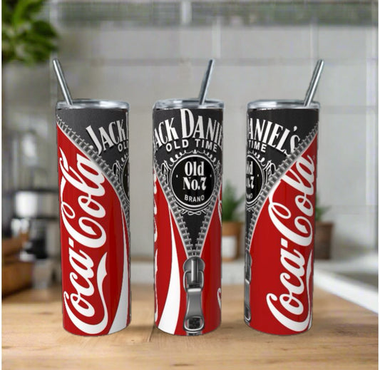 Classic Whiskey Inspired 20 oz Skinny Tumbler