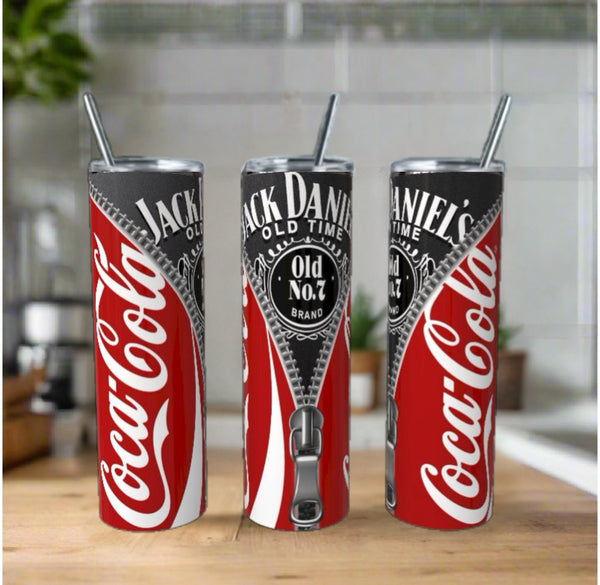 Classic Whiskey Inspired 20 oz Skinny Tumbler