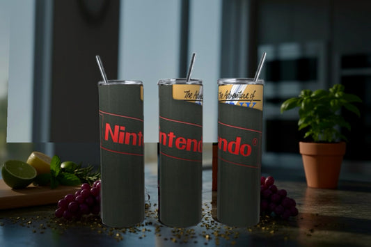 The Adventure of Link Gamer Retro Gamer 20 oz Skinny Tumbler