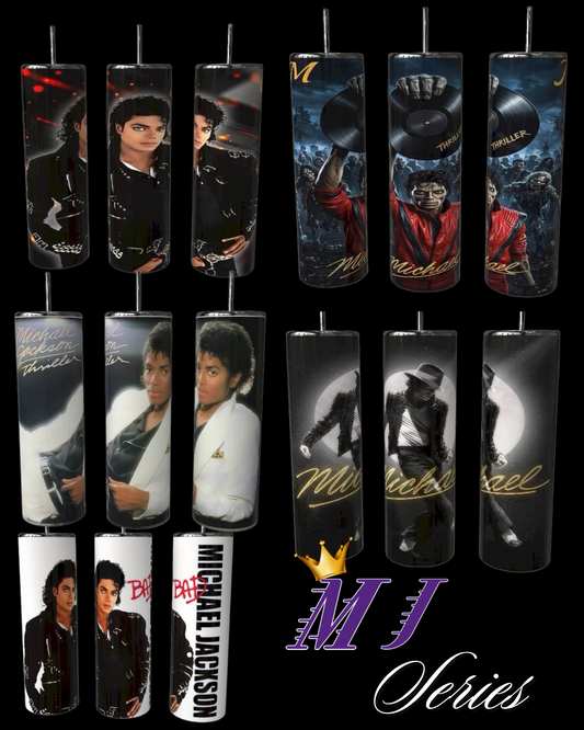 MK King Of Pop 20 oz Skinny Tumbler
