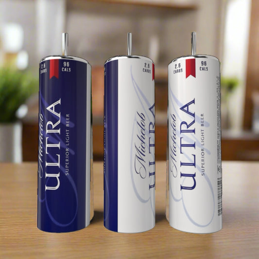 Energy Drink Inspired 20 oz Skinny Tumbler