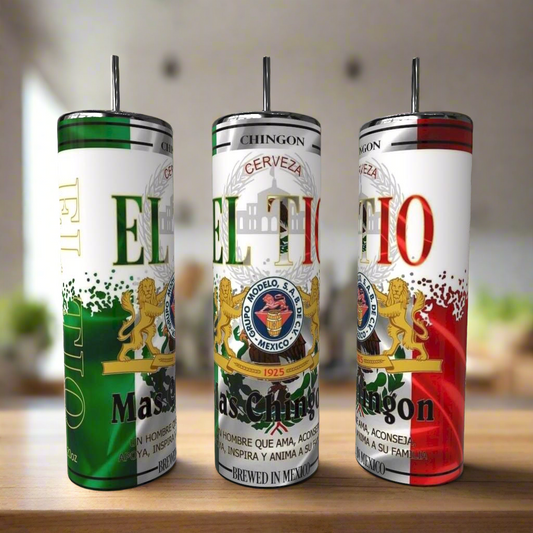 Eltio 20oz Skinny Tumbler with 3D Decorative Lid Topper handmade custom gift by Kreative By Design