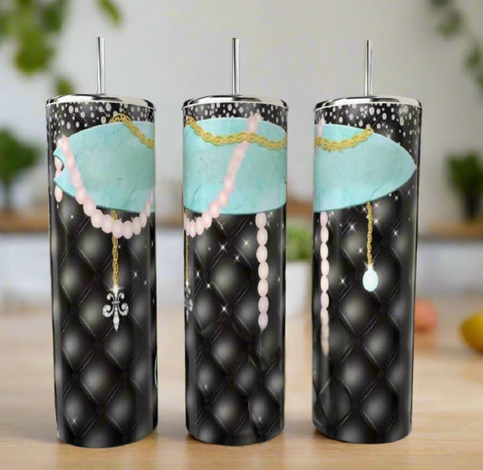 Personalize Glitz 20oz Tumbler handmade custom gift by Kreative By Design