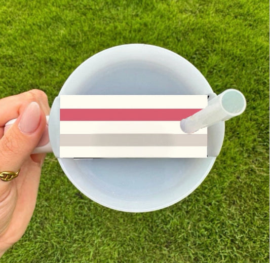 Stripe Lid Topper