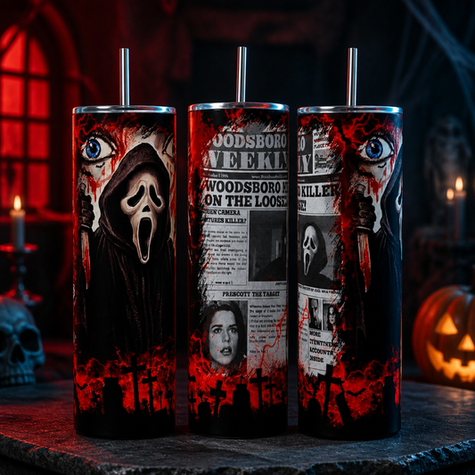 GhostFace Killer | Halloween| 20 oz Tumbler