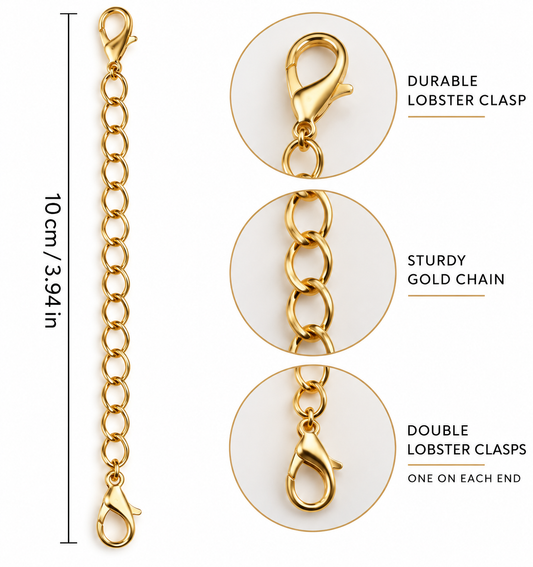 Brown & Gold Designer-Inspired Cup Charm | Tumbler Handle Charm