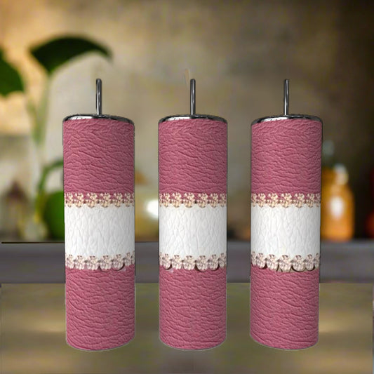 Luxe Inspirational 20oz Tumbler handmade custom gift by Kreative By Design