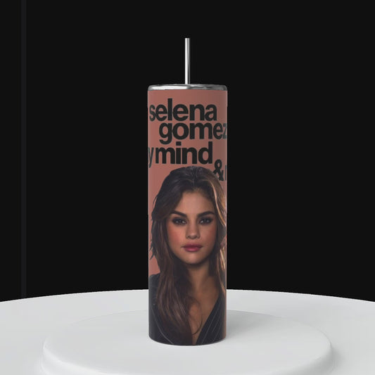 Selena Gomez My Mind and Me 20 oz Stainless Steel Tumbler
